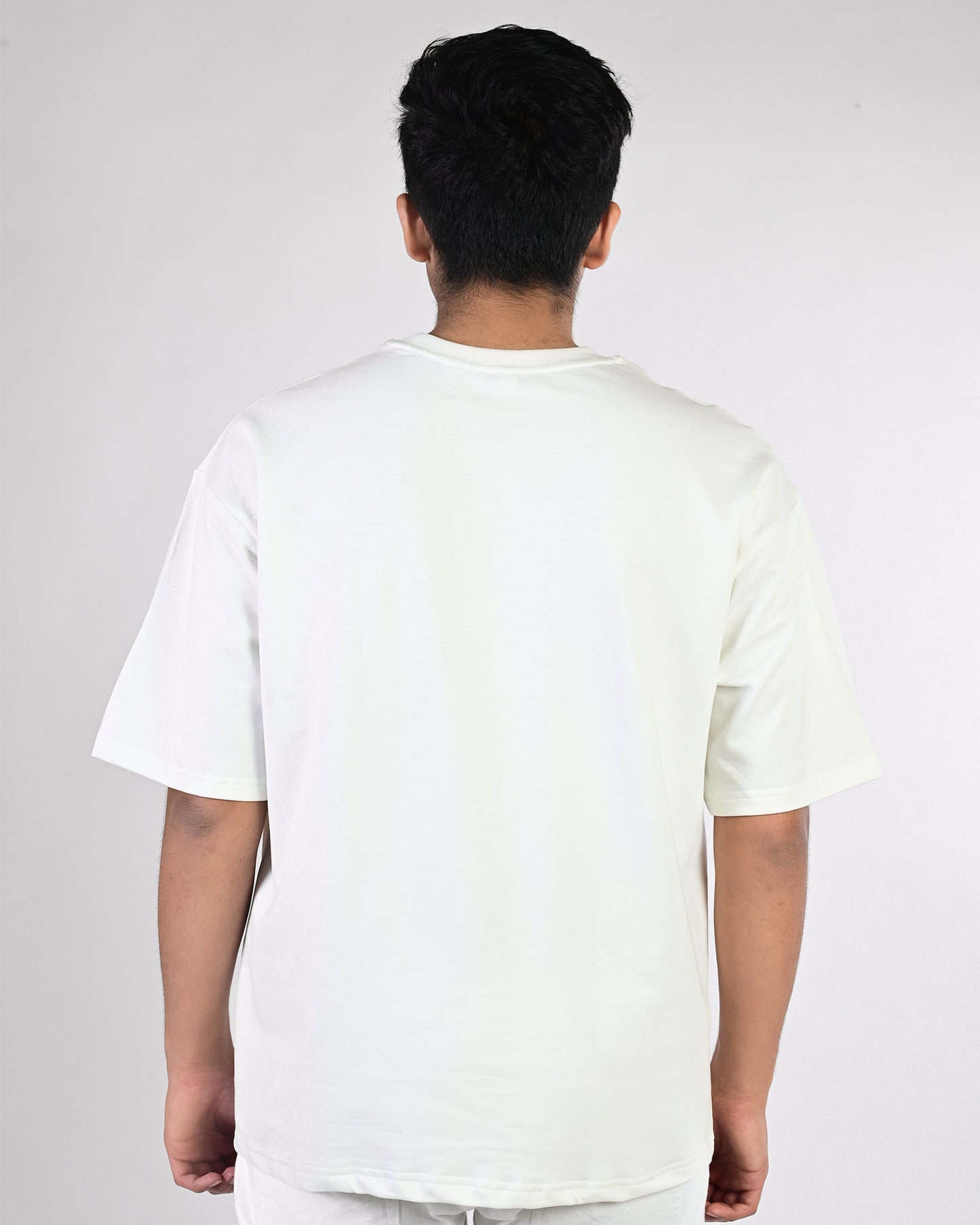 White Oversized Tee