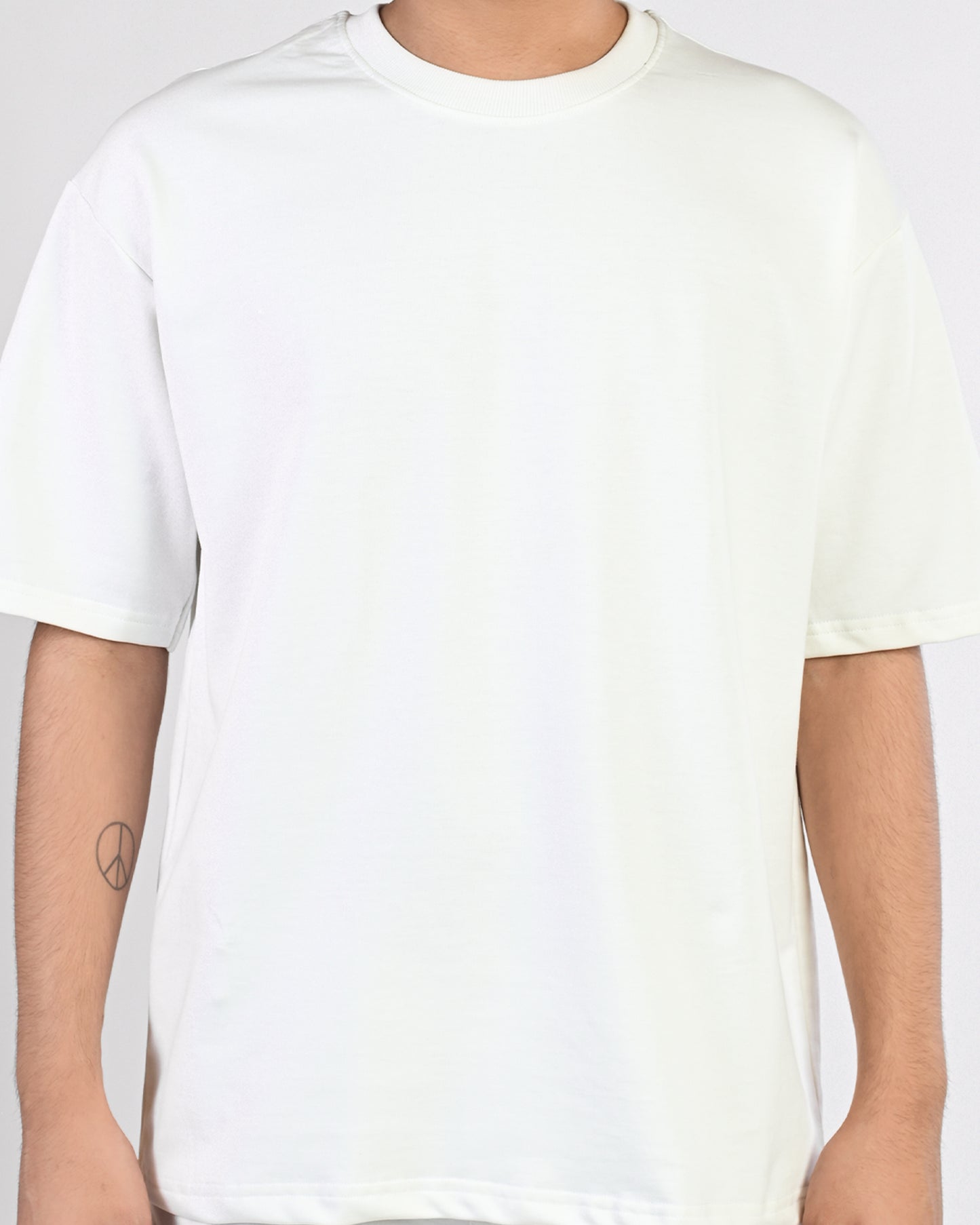 White Oversized Tee