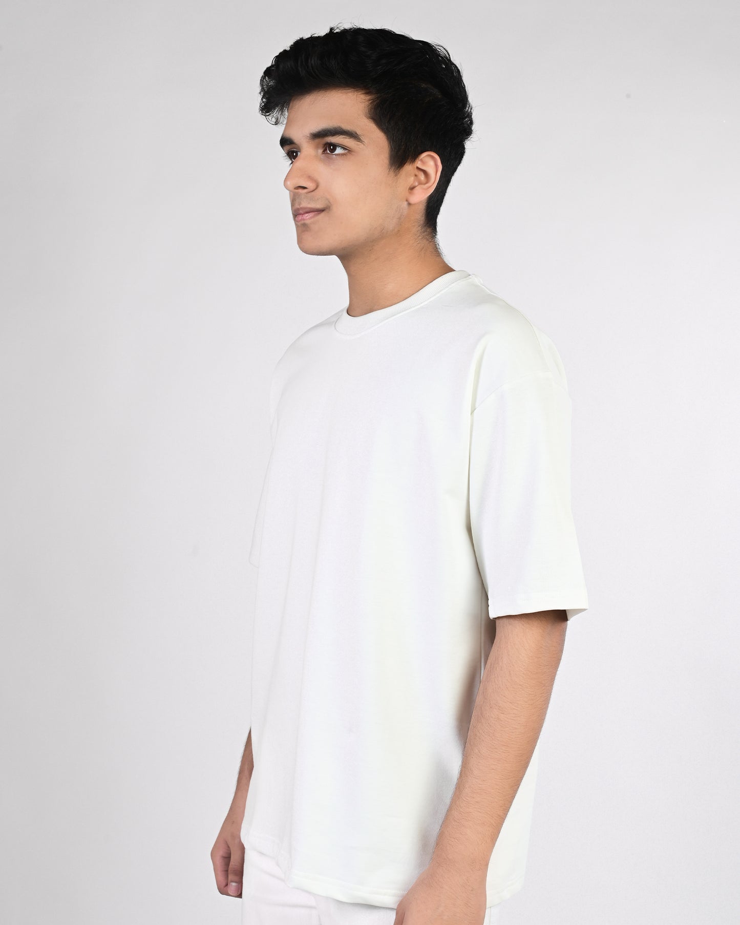 White Oversized Tee