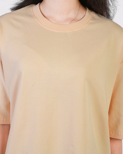 Light Beige Oversized Tee