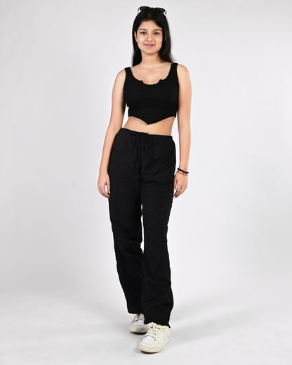 Cute Crop Top (Black)