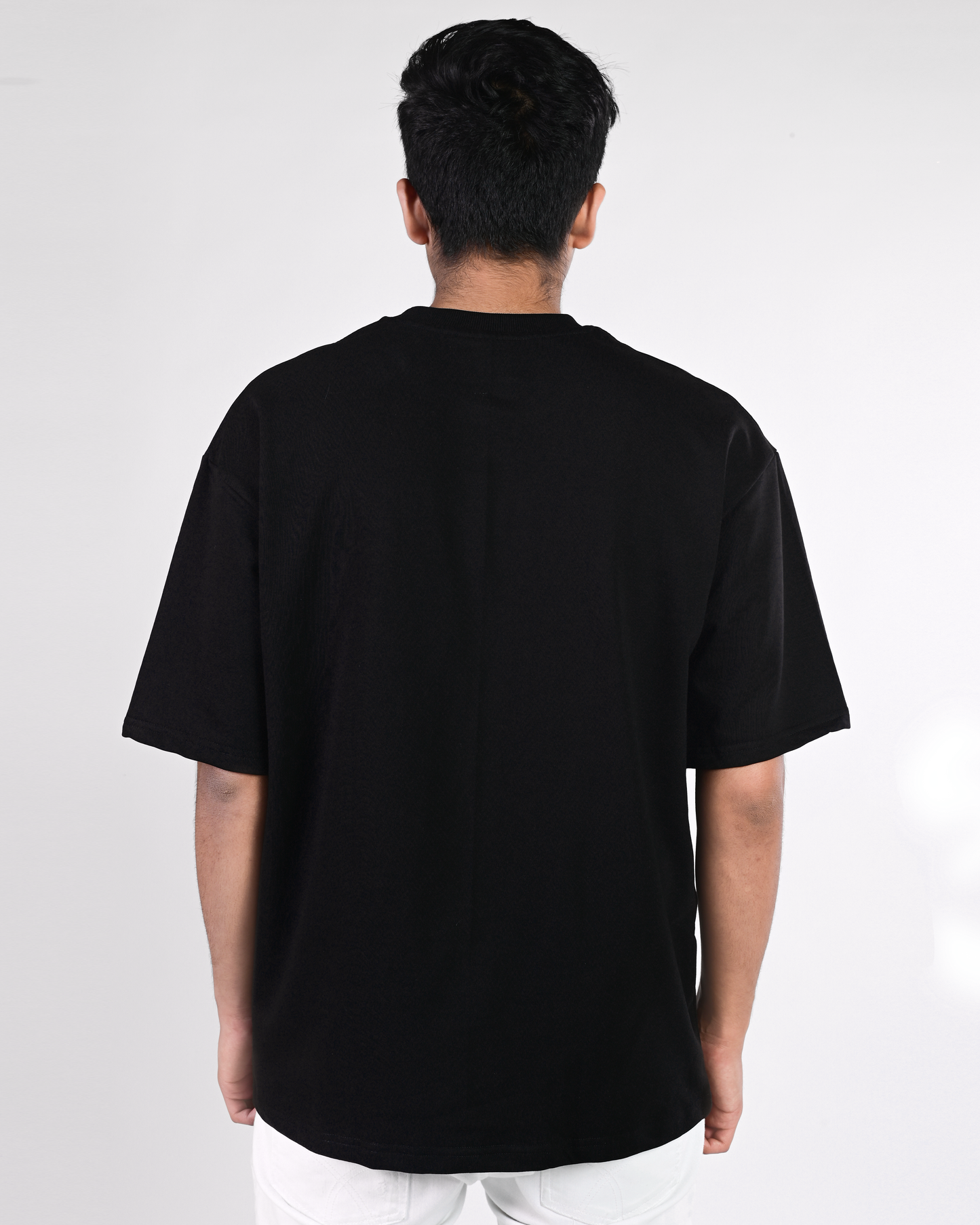 Jet-Black Oversized Tee