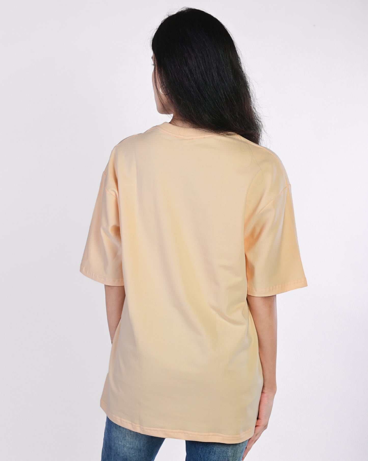 Light Beige Oversized Tee