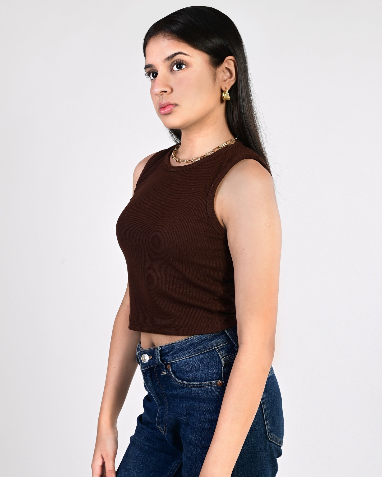 Everyday Crop (Brown)