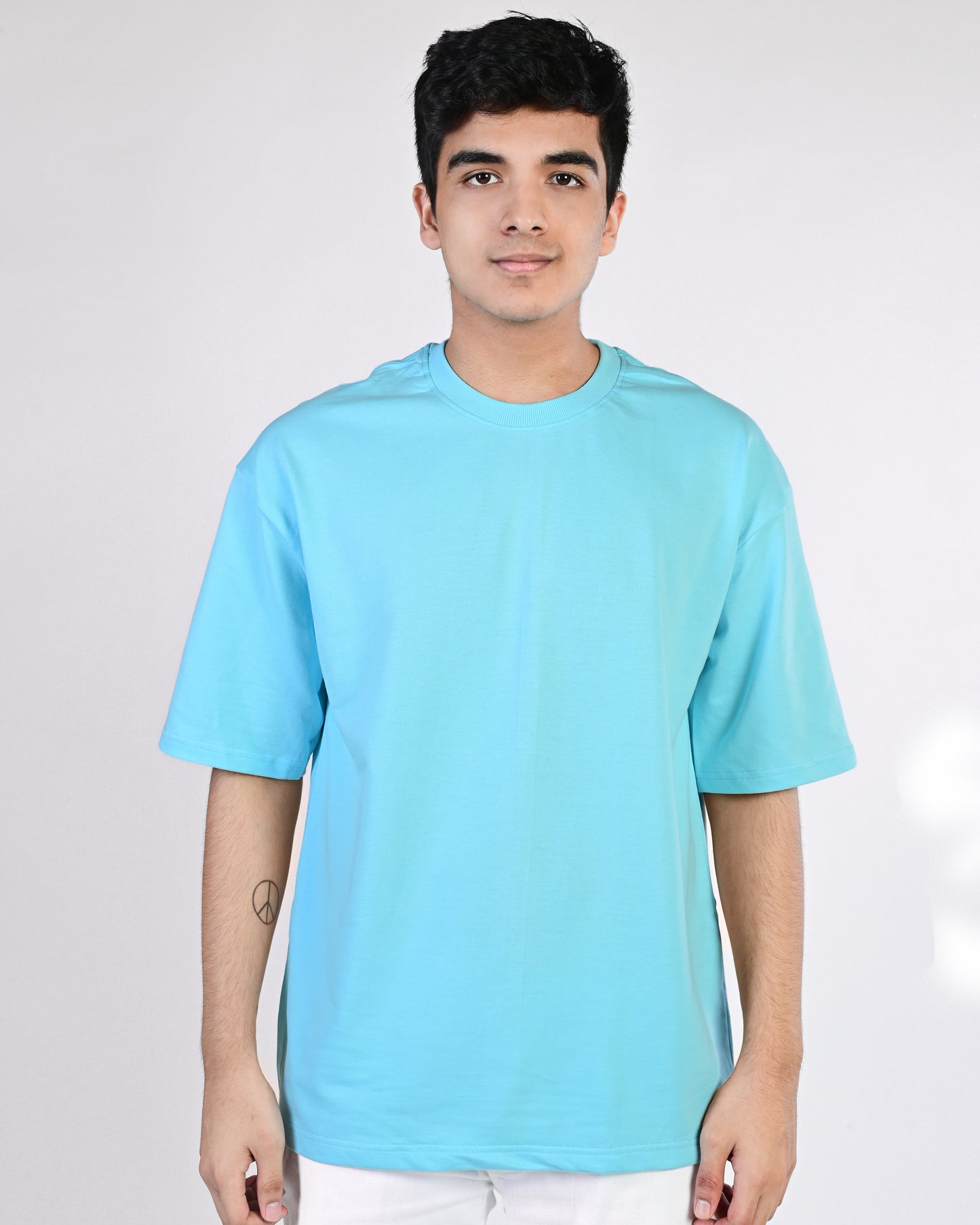 Light Beige Oversized Tee