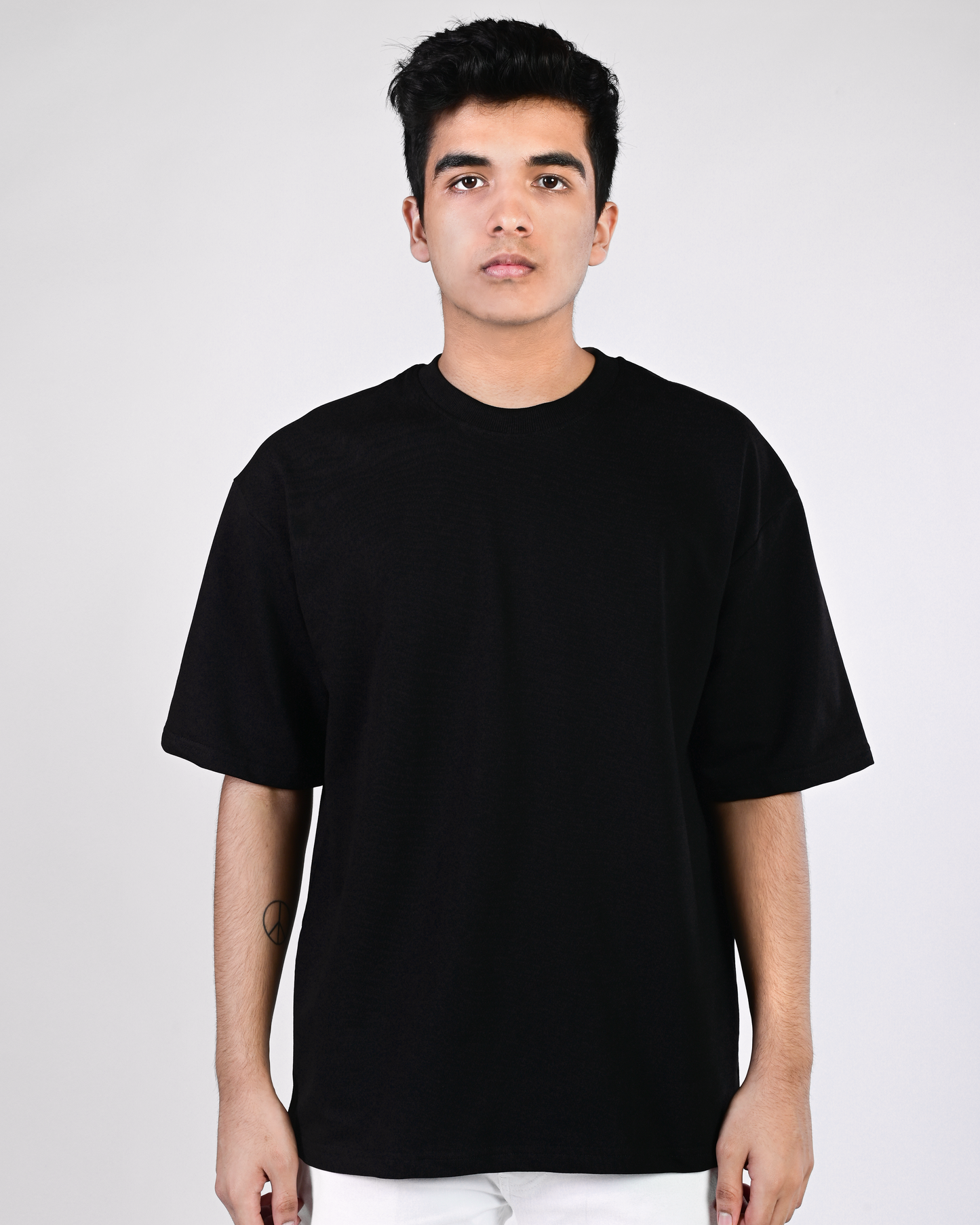 Light Beige Oversized Tee