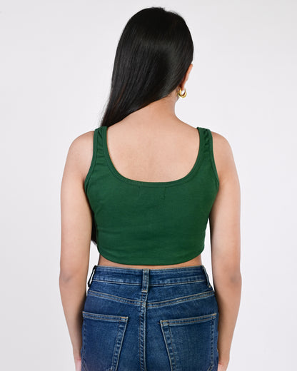 Cute Crop Top (Green)