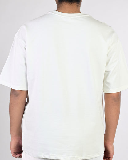 White Oversized Tee