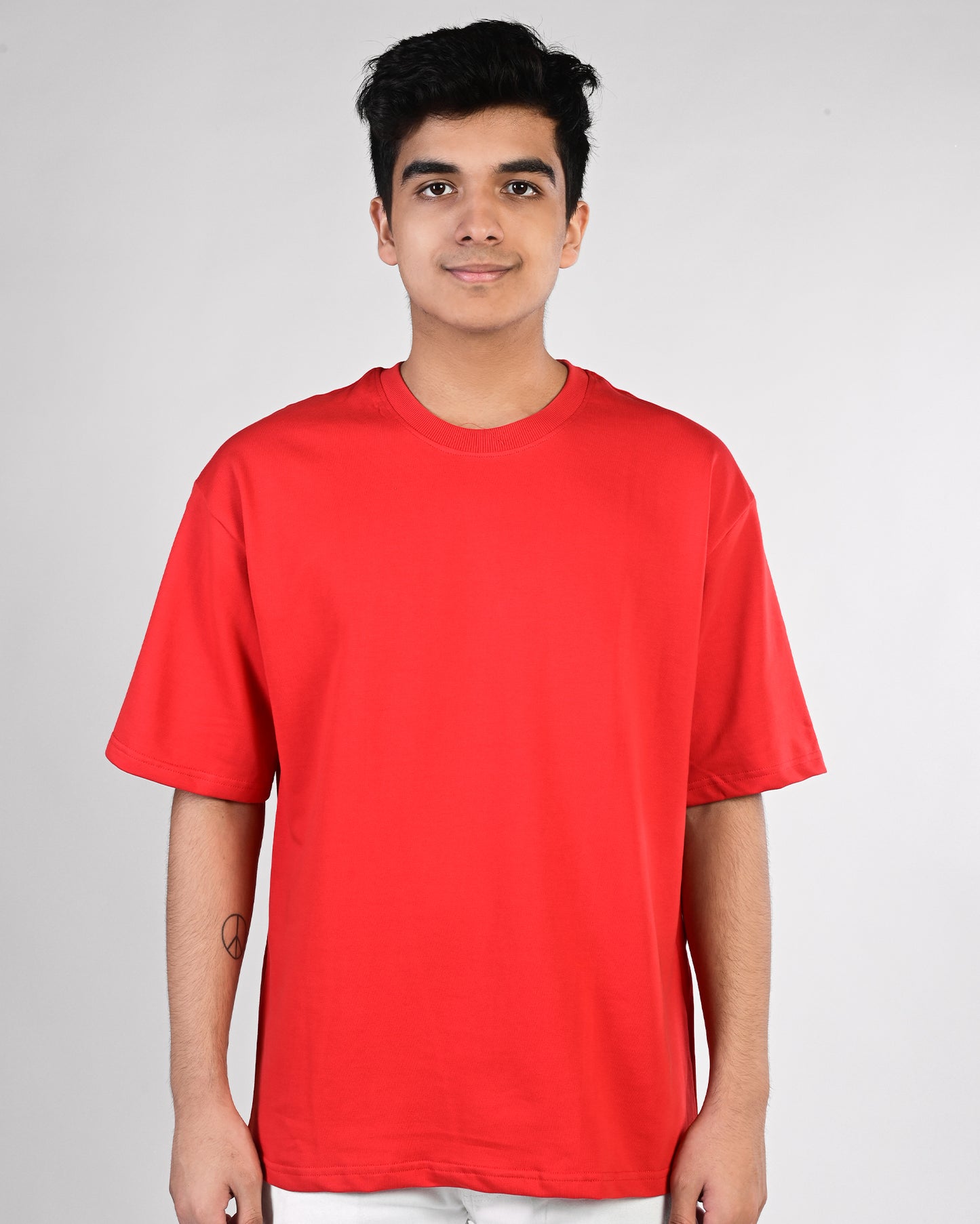 Light Beige Oversized Tee
