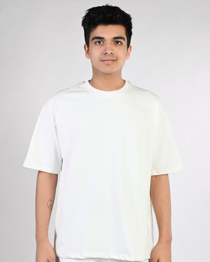 Light Beige Oversized Tee