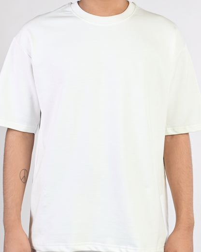 White Oversized Tee